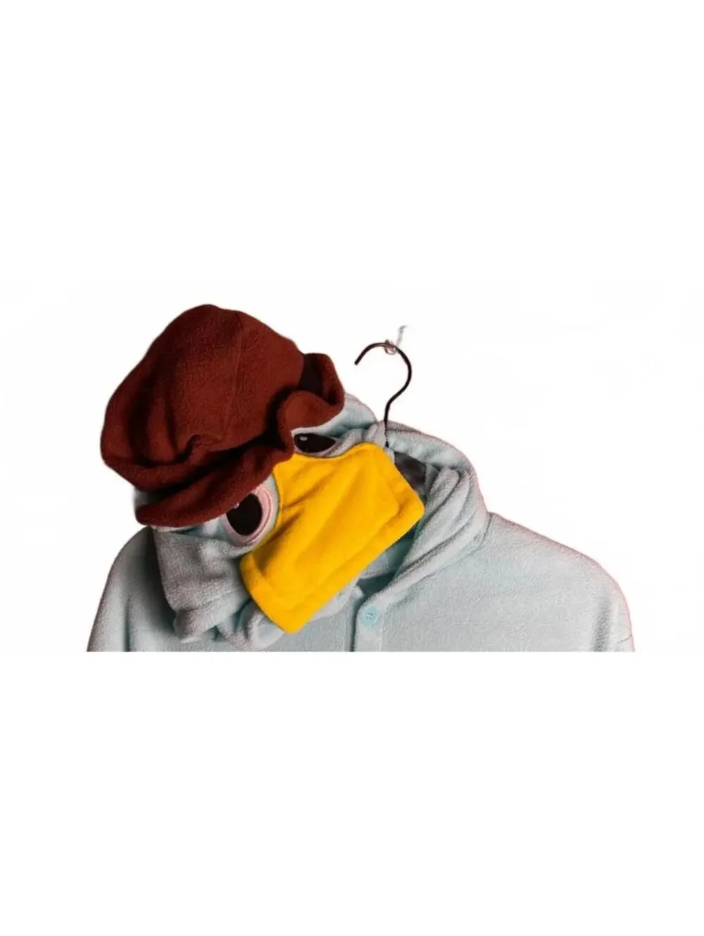 Hututu Perry the Platypus Plush Costume Hoodie Size Large